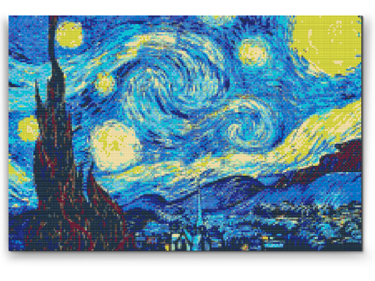 Diamantové malování - Vincent Van Gogh - Starry Night